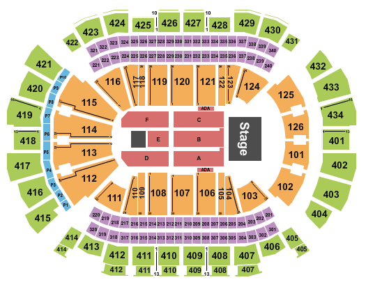 Toyota Center Ana Gabriel Seating Chart